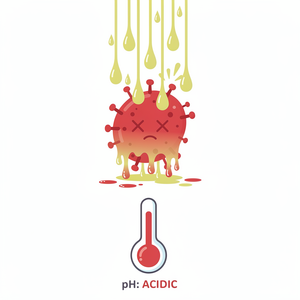 2. Creates An Acidic Environment